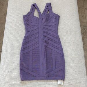 Purple Bandage Dress stretta